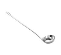 SOESFOUFU Louche à Soupe Argenté Long Manche Pratique en Acier Inoxydable Ustensile Robuste et Design Fonctionnel Cuisine Professionnelle et Hot Pot