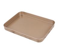 SOESFOUFU Moule à Gâteau Rectangulaire en Acier Carbone 2pcs 10 Pouces Antiadhésif Résistant Déformation Facile à Nettoyer pour Cuisson et Pâtisserie