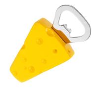 SOESFOUFU Ouvre-bouteille Pratique pour Réfrigérateur, pour Bars Magnétique en Métal et Bois de Fromage et Amateurs de Bière
