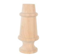 SOESFOUFU Pieds de Meubles en Bois sculpté : Pieds de Remplacement en Bois Massif pour Armoire, lit ou Table, Style Vintage, pour Salon ou Chambre à Coucher, 5 x 12 cm