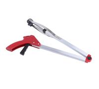 SOESFOUFU Pince de Jardin en Alliage D'aluminium et Plastique, Pince à Ramasser les Déchets Résistante et Imperméable, Outil Pratique pour Collecter Feuilles et Détritus