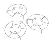 SOESFOUFU Plateau Vapeur Acier Inoxydable 3 Pièces, Diamètre 16cm, Trépied à Trois Hauteurs, Support Multifonction pour Cuisson Wok et Autocuiseur Électrique