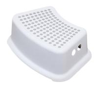 SOESFOUFU Repose-Pieds Tabouret en Plastique Blanc, Design Moderne Simple, antidérapant et léger, pour Enfants à Utiliser dans Toilettes et Salle de Bain