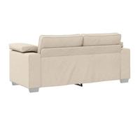 SOFA 3 PERSONNES - Large Canapé - 3 PLACES - Beige 180x80x82 cm Tissu en lin mélangé C6120