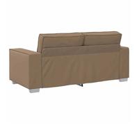 SOFA 3 PERSONNES - Large Canapé - 3 PLACES - Cappuccino 180x80x84 cm tissu C6110