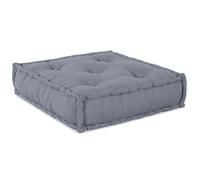Sofa modulable 2 places convertible en tissu gris vidaXL Gris