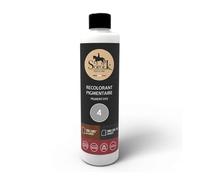 Sofolk - Peinture Cuir/Simili-Cuir - Recoloration pour Cuir Abimé, Rayé, Giffré, Décoloré - Volant de Voiture, Siège Auto, Canapé, Chaussure, Veste et Vêtements (500ml, 04-GRIS)