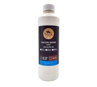 Peinture pour simili-cuir - SOFOLK - 500 ml - Blanc cassé crème - Anti-UV - Haute élasticité