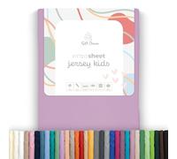 Soft Dream Drap Housse 80x180 cm Jersey Coton pour lit Enfant | Lilas | Bonnet 20 cm pour matelas jusqu'à 15 cm | 150 g/m² | jersey 100 % coton peigné | OEKO-TEX Standard 100
