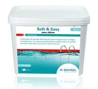 Soft Easy 30 Bayrol - oxygène actif multiactions - 20,16 kg (4 seaux de 5,04 kg)