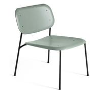 Soft Edge 100 Lounge Chair Chaise Hay Vert poussière - HAY 2569491309000