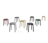 Soft Edge 72 Tabouret Soft noir Hay - HAY SOFT EDGE 72 SOFT BLACK