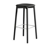 Soft Edge 82 High Barstool Tabouret de bar Hay Chêne teinté noir - HAY SOFT E 82 HIGH SCHWARZ