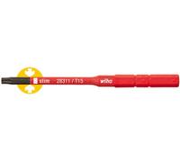Wiha Embout SoftFinish electric slimBit VDE TX 10x75mm Slim Vario embouts interchange Quantité:1