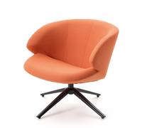 Softline Fauteuil pivotant Vista, Designer busk+hertzog, 74x72x74 cm