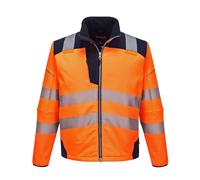 Softshell Haute-visibilité Pw3 Couleur : Orange/marine Taille L - Portwest