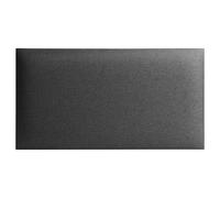 softwalls Savona Coussin mural en tissu tissé I 60 x 30 cm I Coussin mural I Panneaux muraux en anthracite 23 I Certifié Öko-Tex I Fabriqué à la main UE