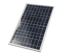 Sogoluat Kit de panneau solaire étanche IP65, 15 W 12 V, chargeur monocristallin portable avec clips, pour éclairage de jardin et entretien de batterie de bateau