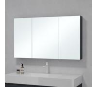 Sogood doporro Armoire Murale Salle de Bains avec Miroir 120x15x70cm