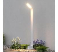 doporro Lampe LED sur Pied Extérieure 6W avec LED Lampe Jardin Étanche IP65 3000K Light Extérieure Blanc 80cm Design Pfadfinder