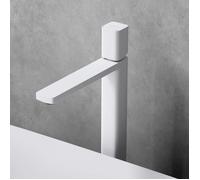 Sogood® Robinet Mitigeur Blanc pour Lavabo ou Vasque de Salle de Bain 30,9 cm Design Minimaliste
