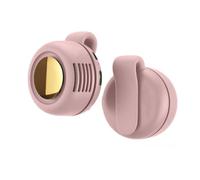 Sohodoo Mini ventilateur électrique portatif silencieux sans lame, Mini ventilateur à clipser for le cou de la taille de la chemise for la randonnée en plein air Camping voyage(B,2pcs)