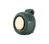 Sohodoo Ventilateur rotatif rechargeable, mini ventilateur de taille portable et silencieux sans lame, idéal for le camping, les voyages et les déplacements quotidiens(Green,2pcs)