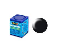 Soie "Noir" (RAL 9005) Acrylique Aqua Color - 18ml