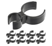 SOIMISS 12 Pièces Pince à Bougie pour Gâteau en Plastique Noir