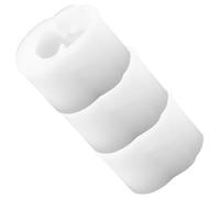 SOIMISS 3 Pièces Moule Réutilisable en Silicone pour Résine Époxy | Souple, Démoulage Facile, Blanc, Usage Diy, Forme Délicate, Résistance à L'usure, pour Créations