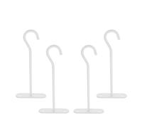 SOIMISS 4 Pièces Lot de Crochets Suspendre Crochets de Plafond pour Plantes Suspendues en Fer Blanc pour Lumière et Lanterne Montage Mur Briques Plâtre Bois et Béton