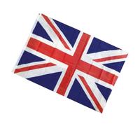 SOIMISS Drapeau Union Jack en Polyester, Suspendu et Portable, pour Fêtes et Décoration Extérieure, Résistant Œillets Métalliques Intégrés