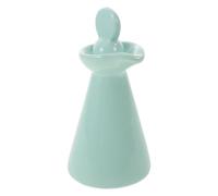 SOIMISS Flacon Compte-gouttes en Céramique 70 Ml Bleu Lac Vintage pour Huiles Essentielles, Mini Pot Diffuseur Étanche Spa, Salon Beauté et Aromathérapie