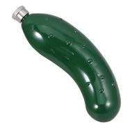 SOIMISS Flasque à Alcool Usage Polyvalent Forme Concombre en Acier Inoxydable Finition Lisse lors de Voyages et Pique-niques en Plein Air pour Hommes et Femmes