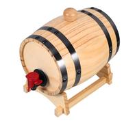 SOIMISS Fût de Vin Bois Robinet Mini Seau de Bois pour Bourbon Contenant de Service pour Bar à Domicile et Stockage de Vin