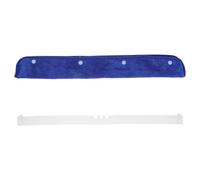SOIMISS Housse en Polaire Corail pour Raclette de Sol en Silicone, Double Face, Absorbante et Douce, pour Sols Stratifiés et Nettoyage Délicat en Espaces Commerciaux