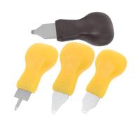 SOIMISS Kit D’Outils D’Ouverture de Fond de Montre 4 Pièces en Plastique Solide, Ouvre-Boîtier Arrière Précis pour Réparation et Entretien de Montres, Outil Professionnel pour Horlogers