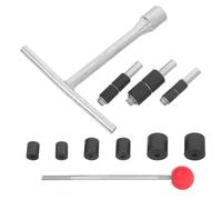 SOIMISS Kit de Bouchage de Tuyau 11 Pièces Goupilles D'arrêt D'eau en Acier Inoxydable pour Réparation D'urgence de Plomberie à Domicile, Outil Réutilisable pour Tuyaux 20/25/32mm