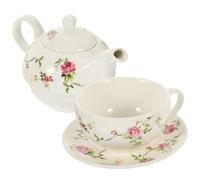 SOIMISS kit de théière portable blanc 1 ensemble avec théières pour le thé 350ml tasse pour mère et fille