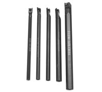 SOIMISS Lot de 1 Set de Set Barre D'alésage Clér 6-12 Mm en Acier 10 Plaquettes en Carbure Ccmt0602 et 5 Clés pour Outil de Tournage Métal Dureté et Résistance