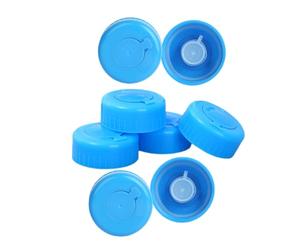 SOIMISS Lot de 8 Bouchons de Rechange pour Bonbonne D'eau en Abs Joint Étanche Anti-éclaboussures, Compatibles Distributeurs D'eau pour Bureau et Maison