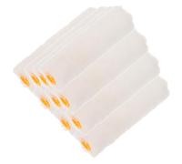 SOIMISS Manchons de Rechange pour Rouleaux à Peinture en Coton 10 Pièces, Mini Rouleaux 4 Pouces Pratiques et Sûrs pour Peinture Murale et Décoration Intérieure