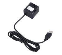 SOIMISS Pompe à Eau Silencieuse USB pour Fontaine à Eau pour Animaux, Plastique Noir, Débit Maximum 180l/h, Lot de 2, pour Fontaine en Résine ou Rocailles