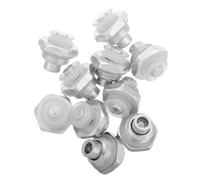 SOIMISS Soupape de Sécurité en Acier Inoxydable Joint en Caoutchouc et Cuiseur à Riz 10pcs Installation Facile pour Améliorer la Sécurité pour Autocuiseur Électrique