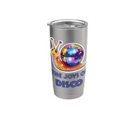 Soirée disco Joys of Disco Snail House Gobelet isotherme en acier inoxydable double paroi