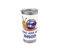 Soirée disco Joys of Disco Snail House Gobelet isotherme en acier inoxydable double paroi