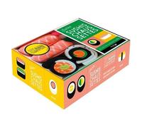Soirée Sushis Chaussettes - Coffret Avec 2 Paires De Chaussettes Longues Et 1 Livre Des Meilleures Recettes De Sushis