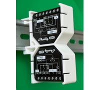 SOIXX Support DIN pour 2 Shelly Wave, Plus, Gen3, Gen4, 90°