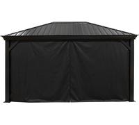 Sojag Rideaux avec clips pour pavillon Marsala 1216 Noir