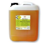 (Sol-éco) Huile Haute Protection. Protège le bois intérieur extérieur 5L | Fluide et pénétrante - Tung et huile d'orange (D-limonène) - Parquet, plan de travail, salle de bain, Hydrophobe